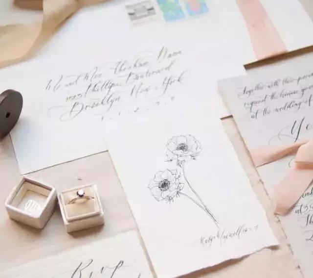 10张结婚婚礼个性定制请柬,6个创意婚礼请柬设计