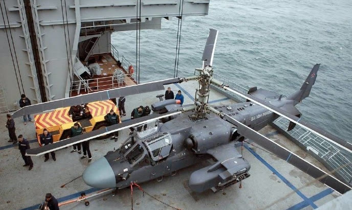 中国订购俄卡52,俄媒中国订购军舰