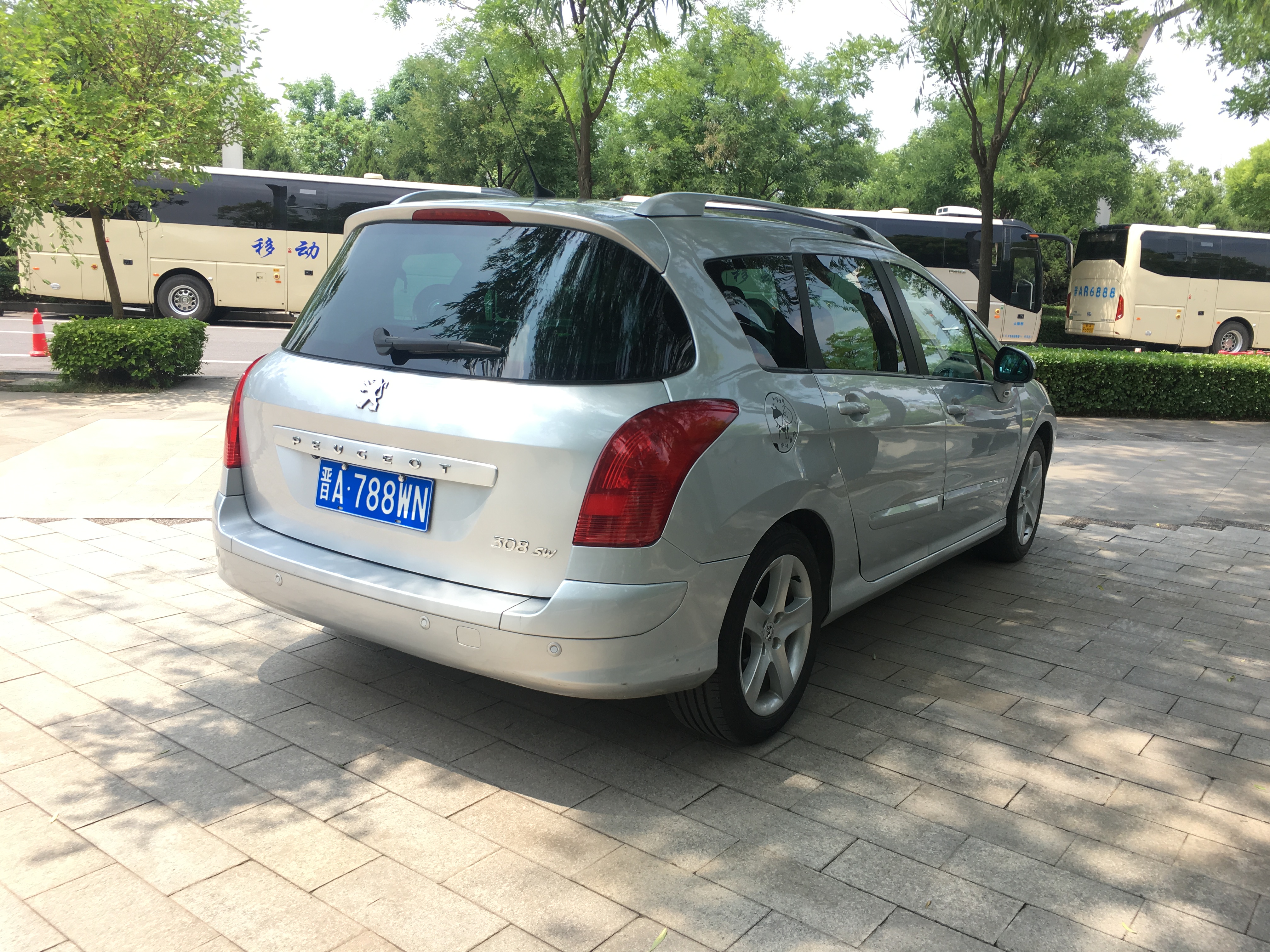 法系车老款标致308,标致308sw算b级车