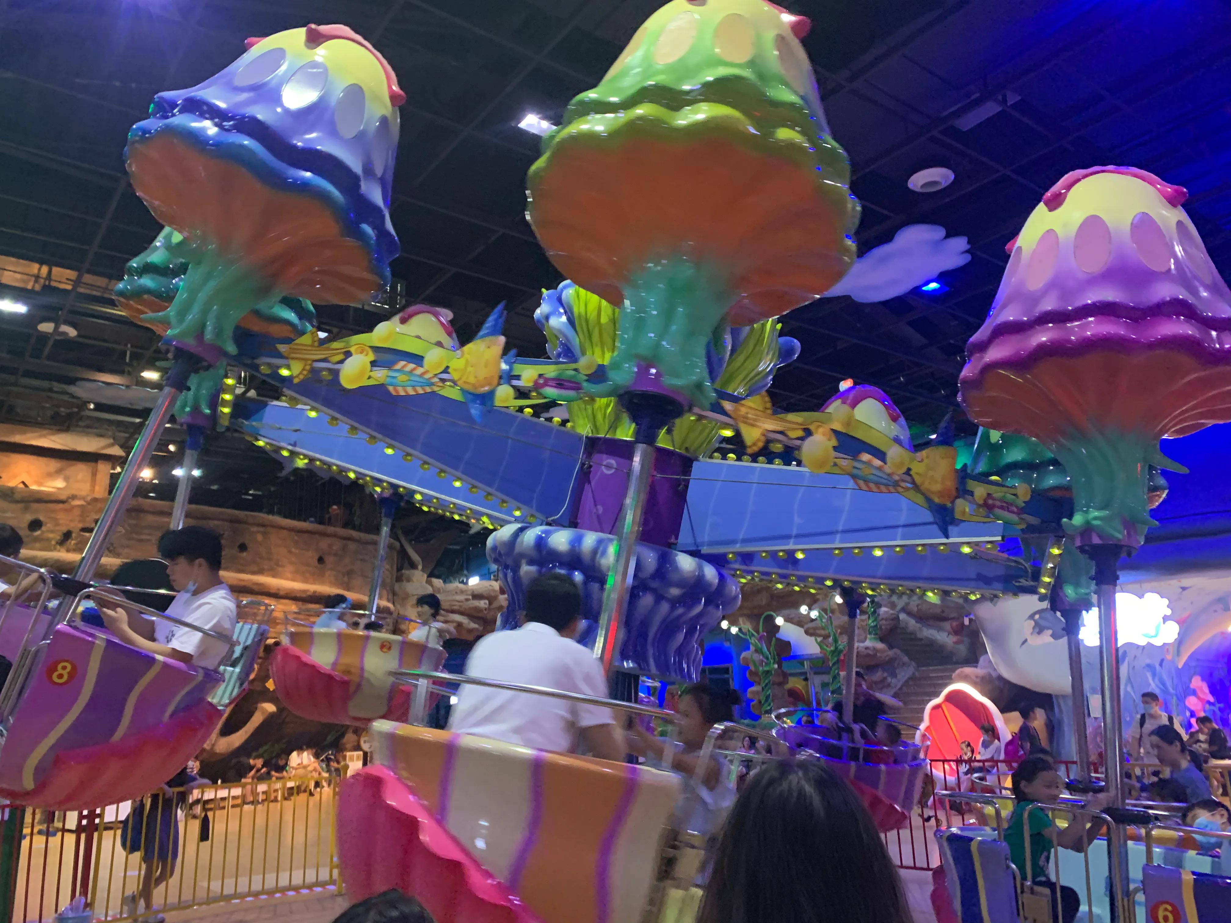 杭州烂苹果乐园项目亲身体验,杭州烂苹果乐园人多吗