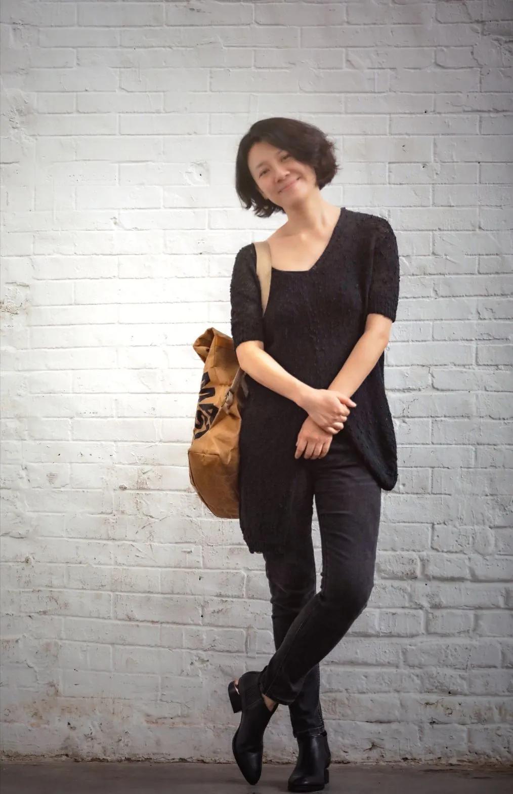 刘琳眼角皱纹照片,刘琳谈皱纹