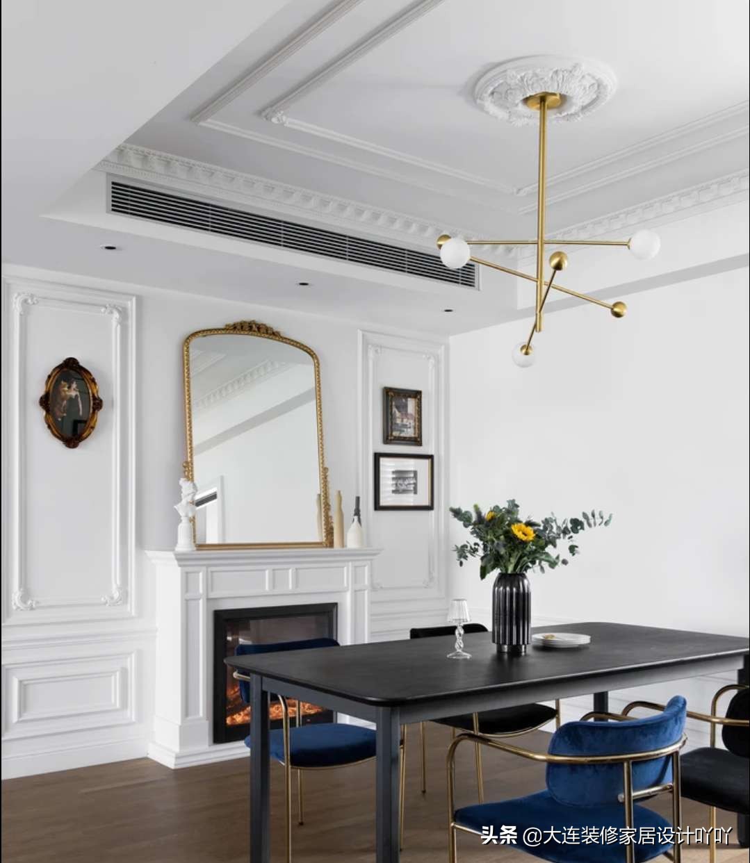 大连亿达第一郡116平北欧风，这艺术感“我的天啊简直意想不到