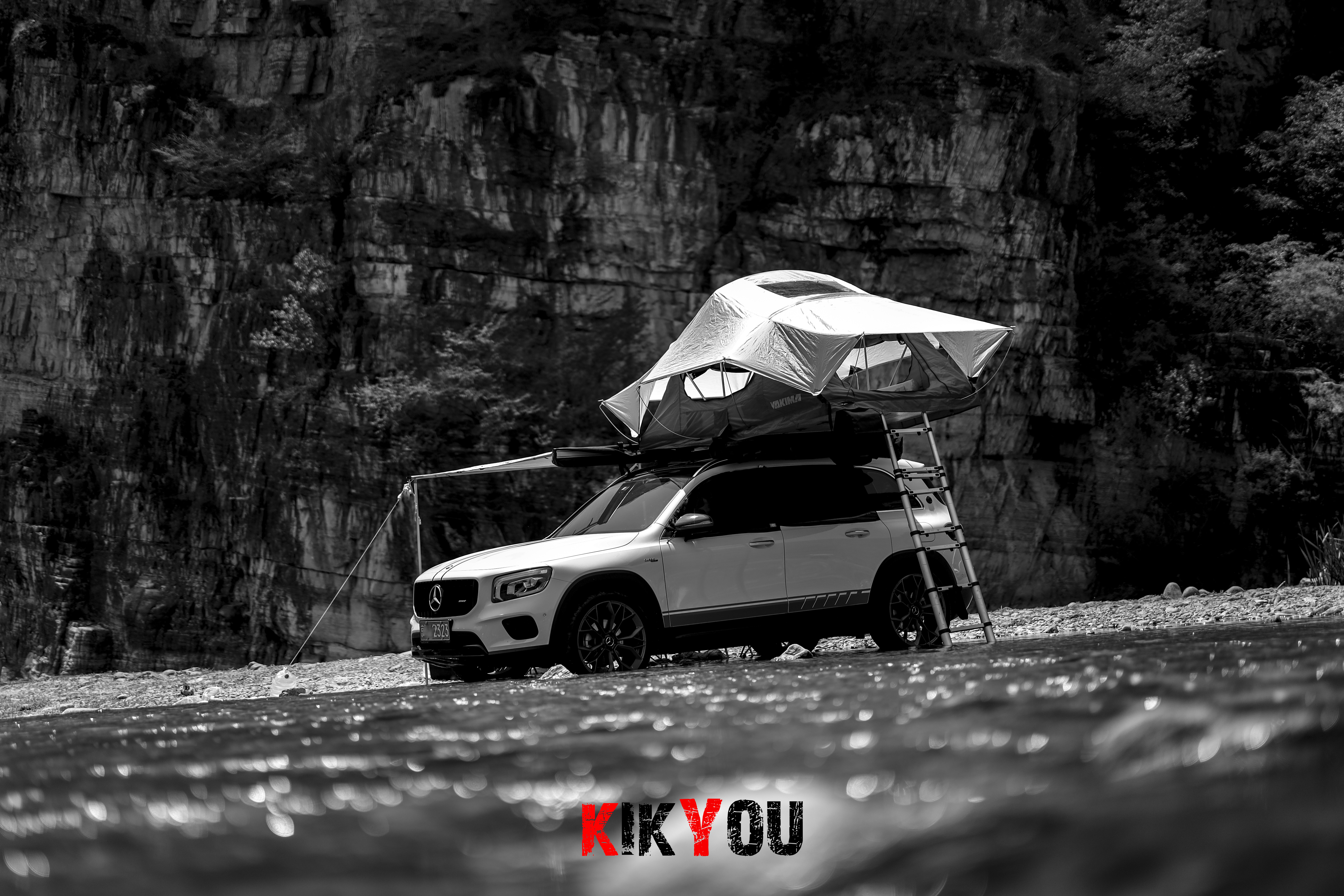 奔驰glb露营改装,glb改装露营