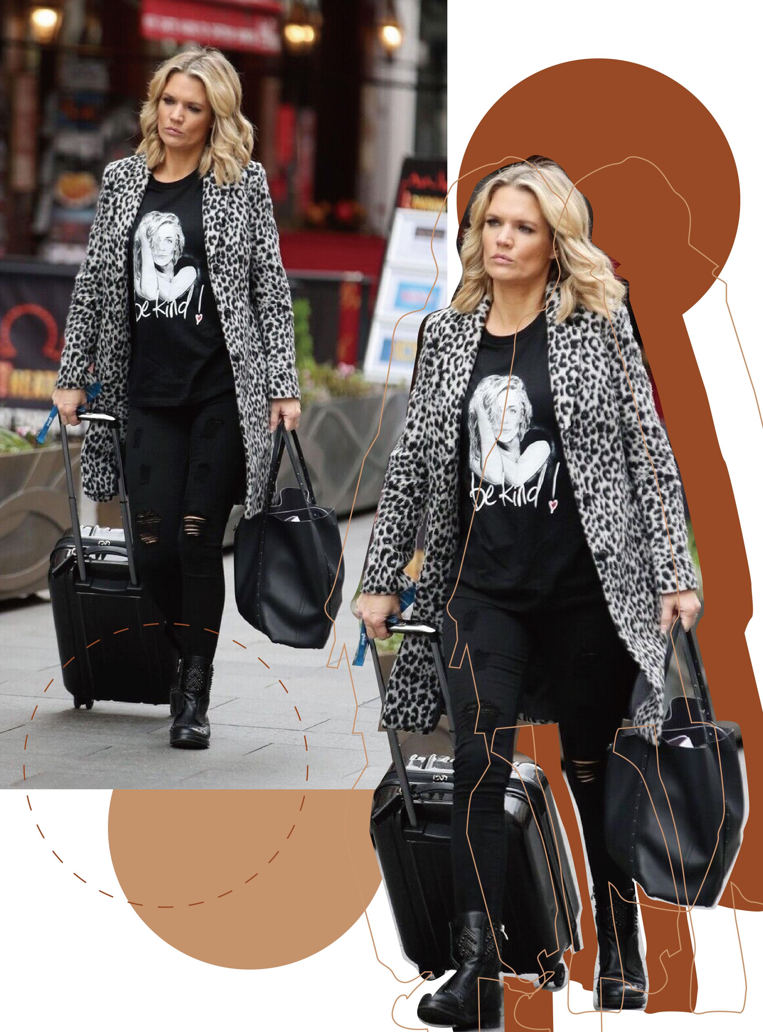 牛仔裤搭配中长款大衣,毛呢大衣牛仔裤怎么搭配好看