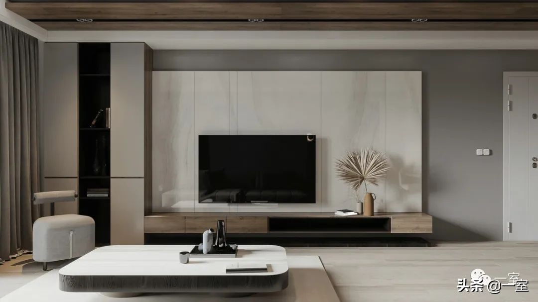 客厅背景墙设计260例,现代风背景墙作品