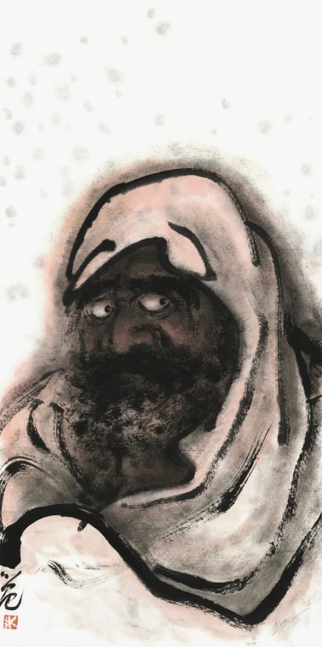 一念起陆尚绘达摩系列,一念起陆尚新绘达摩系列