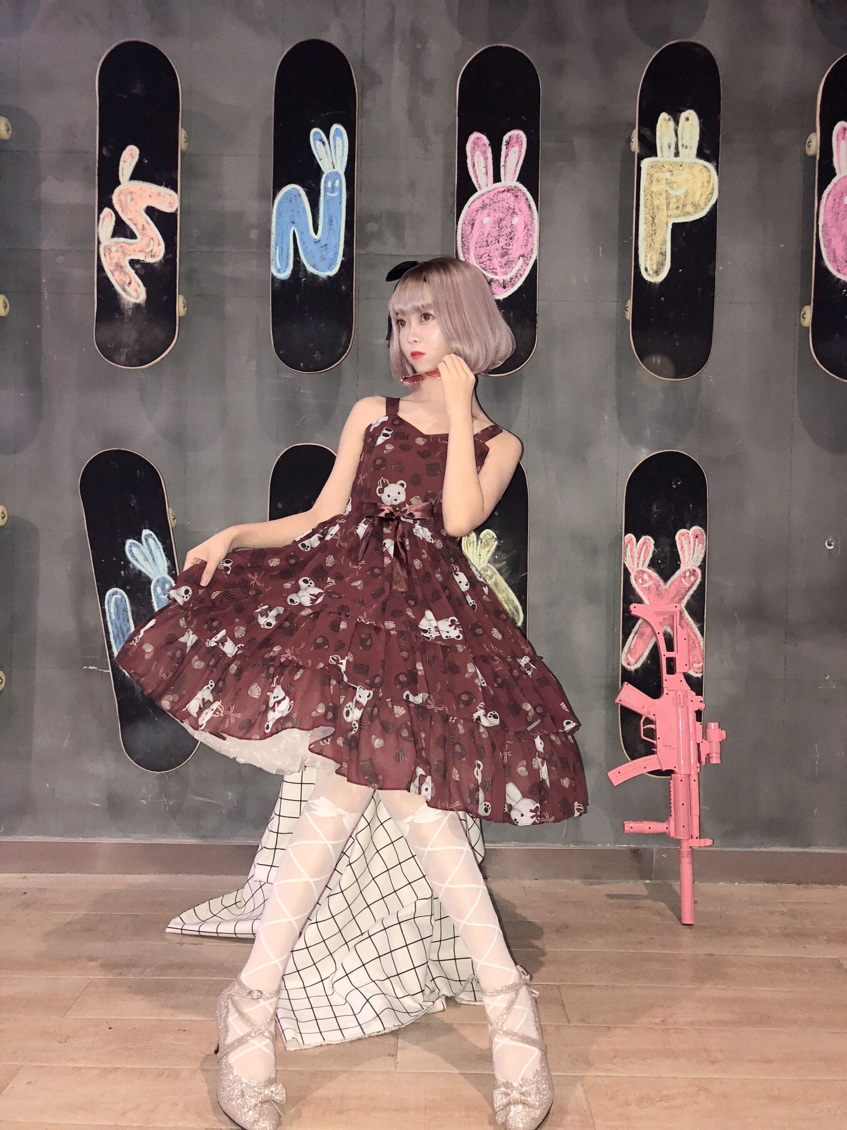 珍与花匣冬日恋曲lolita,冬日恋曲lolita穿搭