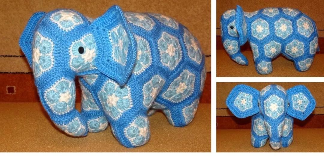 手工钩编漂亮的玩偶,废布头手工缝制布艺玩偶教程