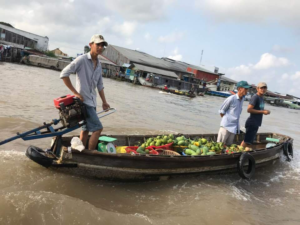 越南芹苴水上活动,越南芹苴水上市场