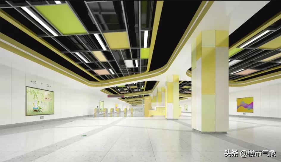 郑州地铁8号线最新装修施工,郑州地铁装修