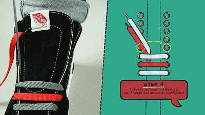 夏天鞋带这样系好穿又时髦,把鞋带怎么绑更紧