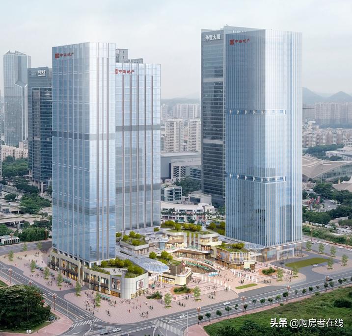 惠州中海广场图,惠州江北中海广场效果图