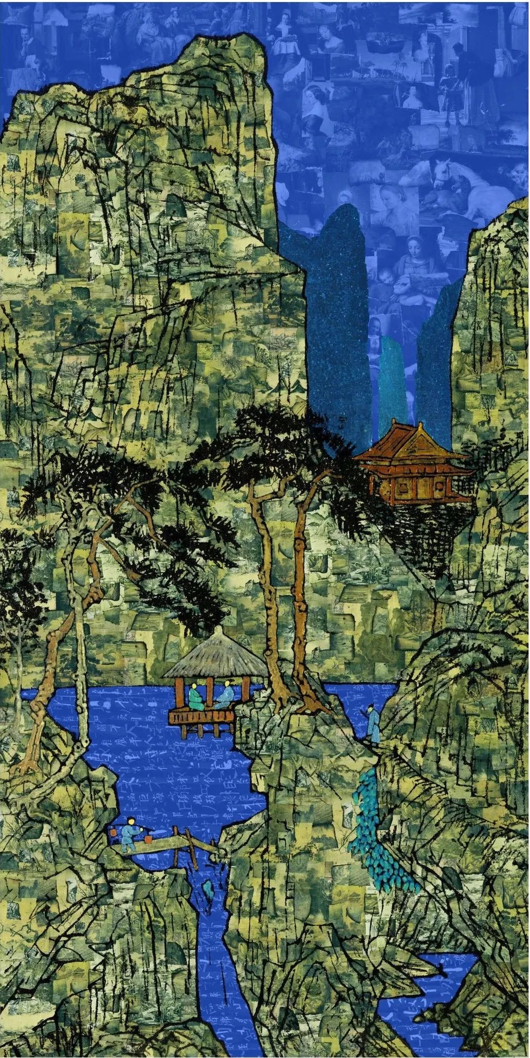 B站“网红”画廊网拍首秀，出手就是达利、赵无极大佬