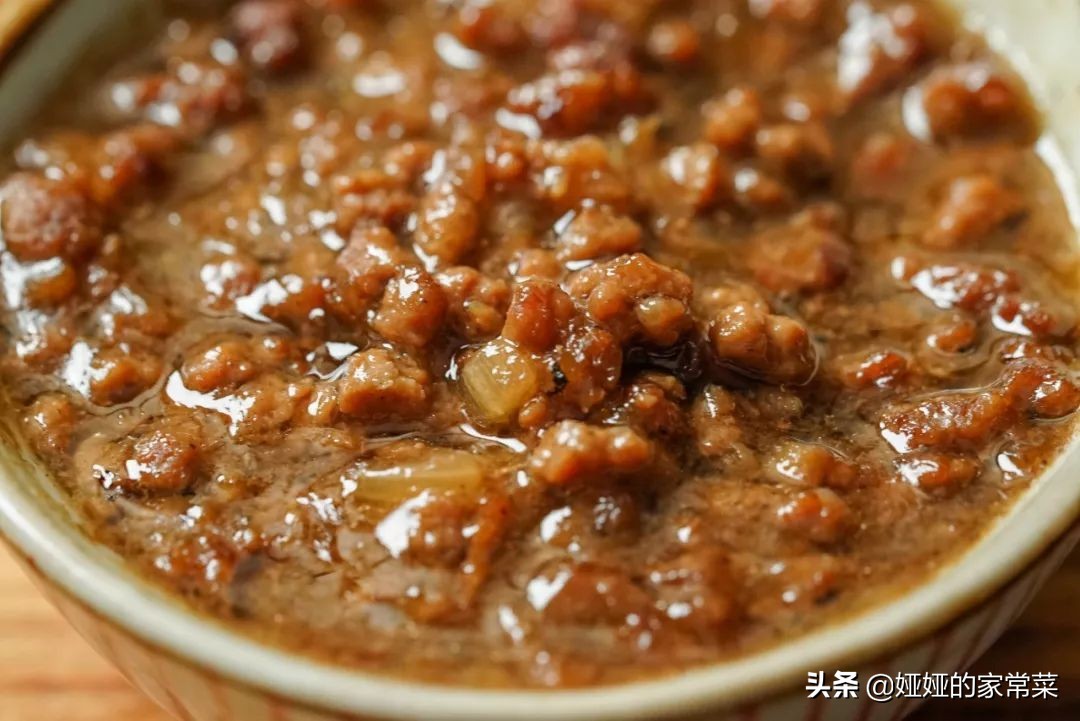简易牛肉杂酱面,经典秘制牛肉杂酱面
