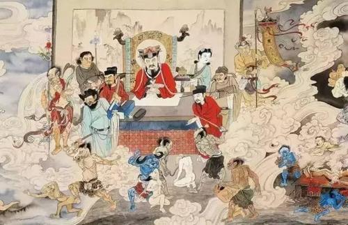 中国神话故事所有的神图片,冥界诸神排名前100