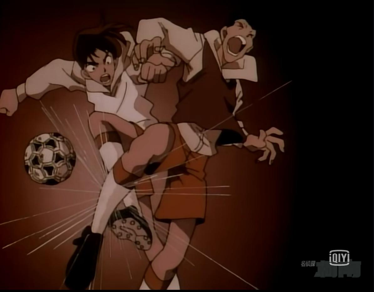 名侦探柯南职业球手威胁事件,足球选手恐吓