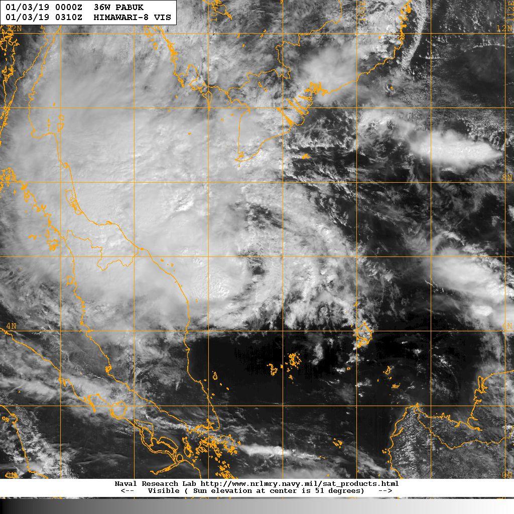 泰国台风最新消息,台风帕布登陆泰国
