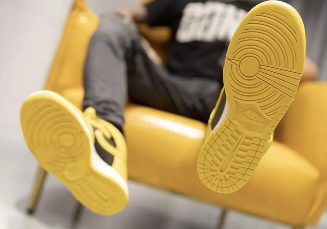 nikedunkhigh黑黄穿搭,nikedunkhi1985sp