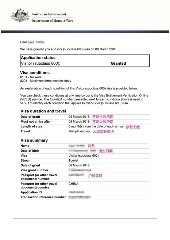 澳大利亚签证办理流程及费用,澳大利亚签证申请条件及费用