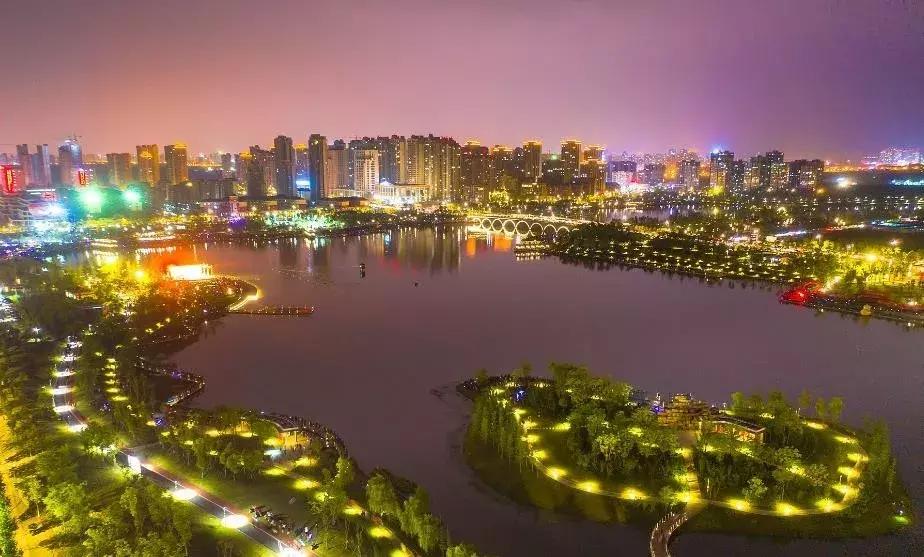 合肥步行街喷泉,合肥肥东抖音打卡网红地