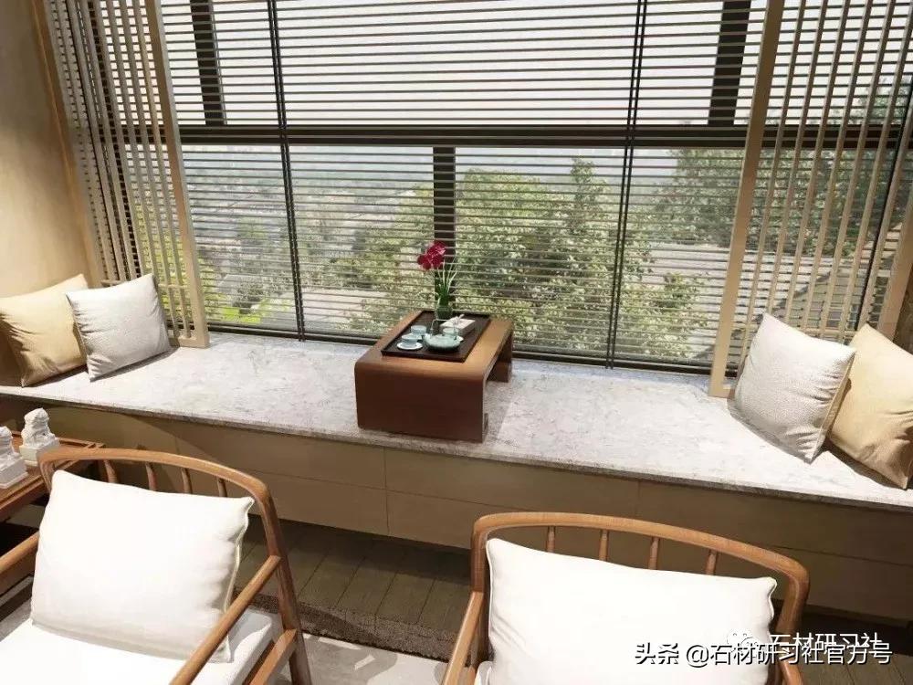 飘窗和窗台用什么石材好,阳台飘窗窗台石怎么做最好看