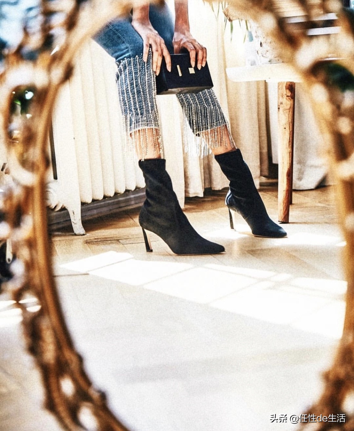 带货女王杨幂当之无愧,杨幂代言sw长靴