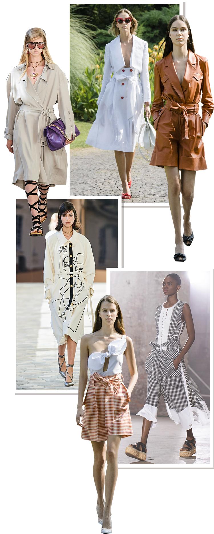 这6种花式打结法，让你把风衣穿得时髦不重样