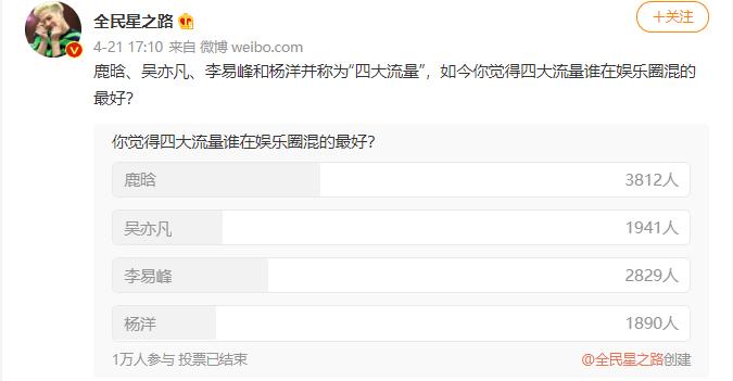 鹿晗是超一线明星还是一线明星,从一线当红到无戏可拍