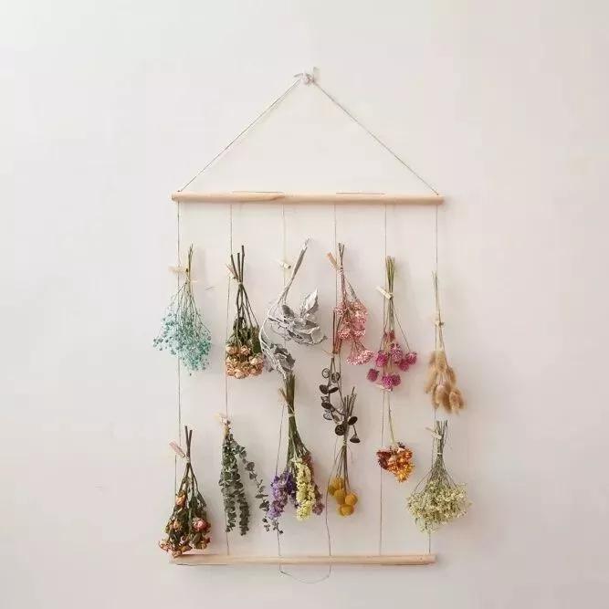 适合干花的装饰,简单的干花装饰