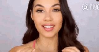 乔欣的熊猫妆照片,乔欣和熊猫眼妆