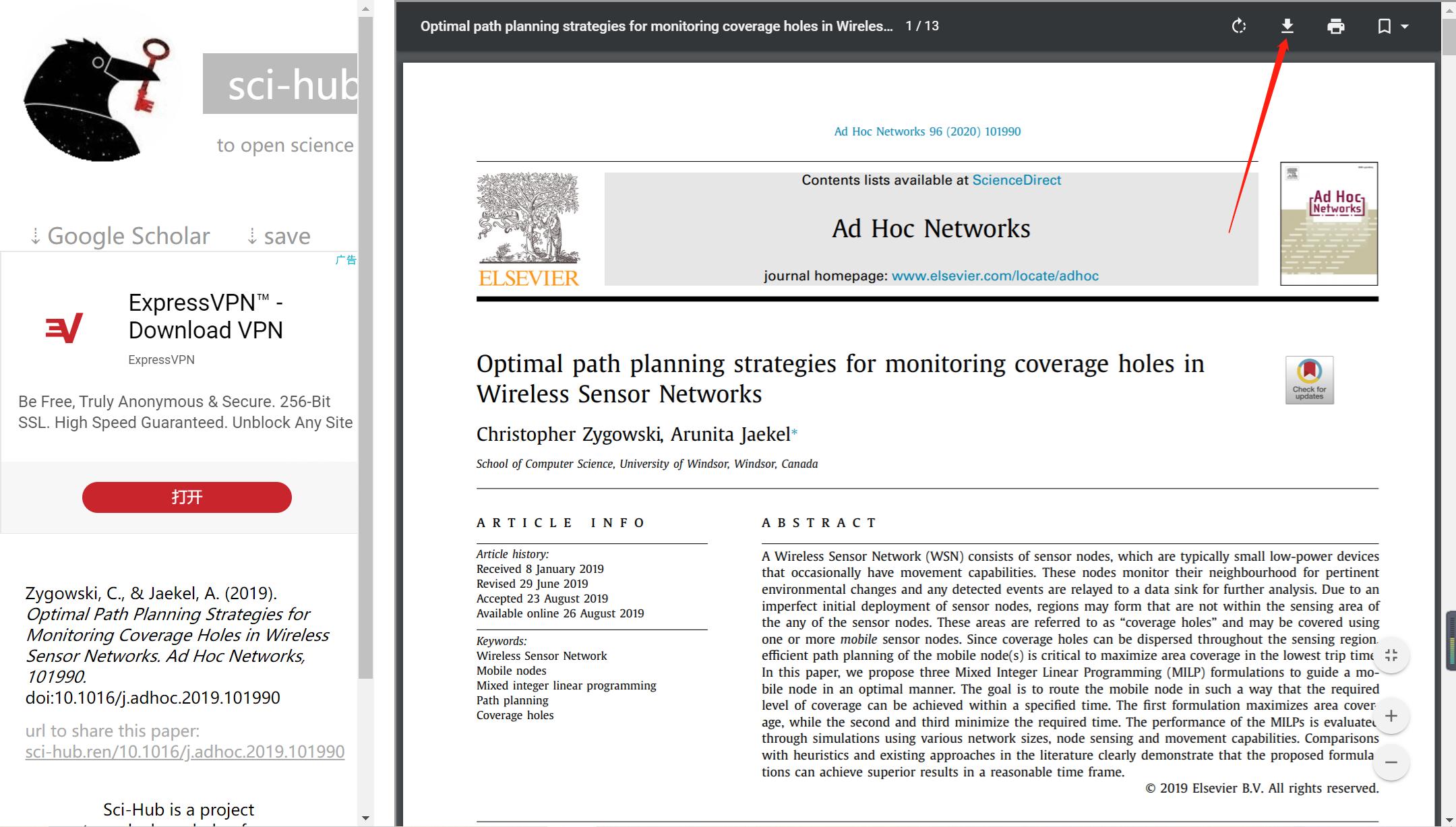 哪里可以免费下载sci文献,哪个网站可以下载sci文献
