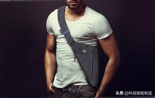 fino包包男士,fino超薄数码收纳胸包2代