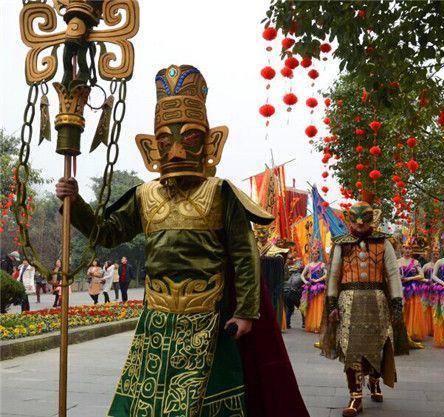 三星堆文物青铜,三星堆出土文物青铜面具