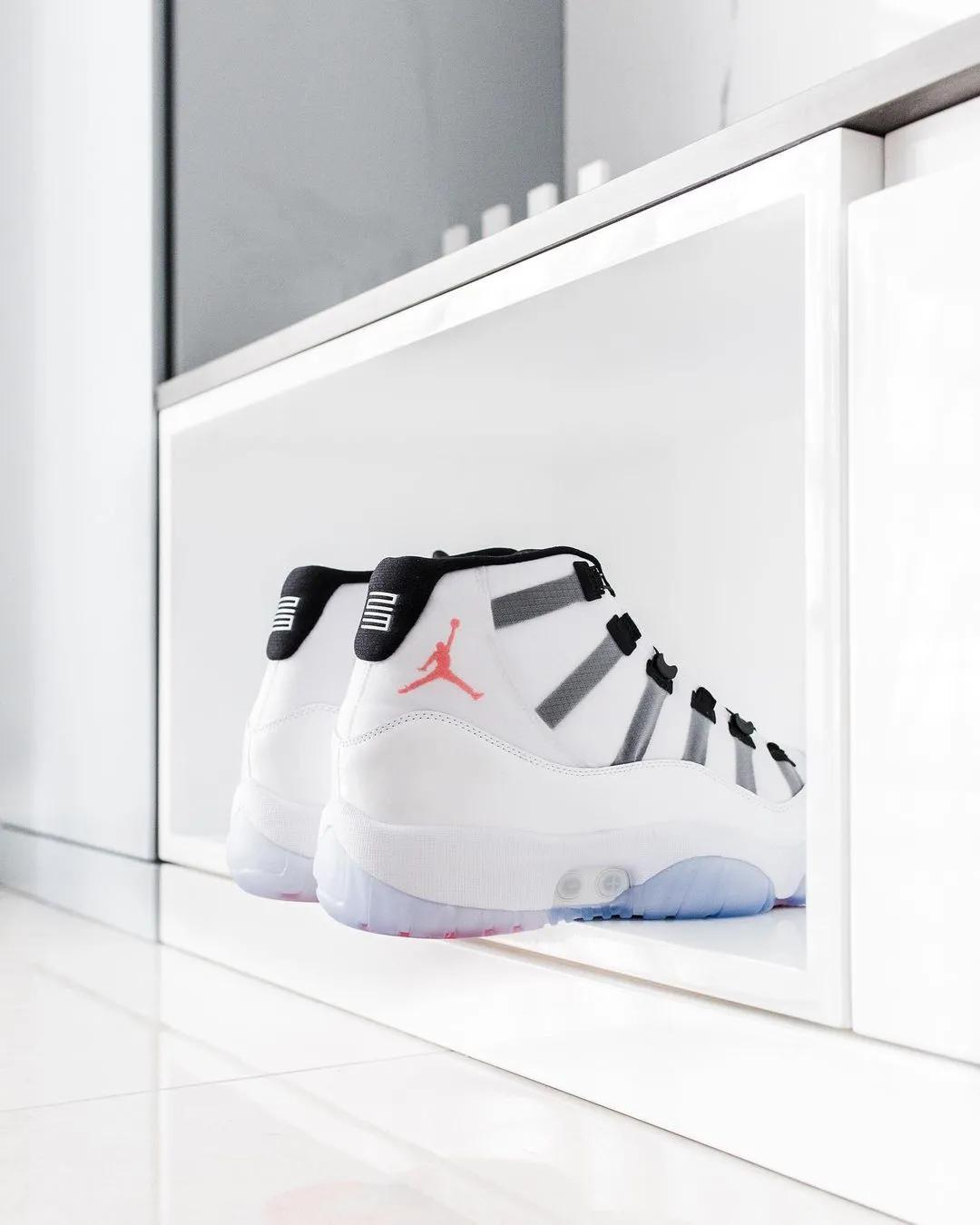 aj11现价多少元,aj11自动系鞋带出售