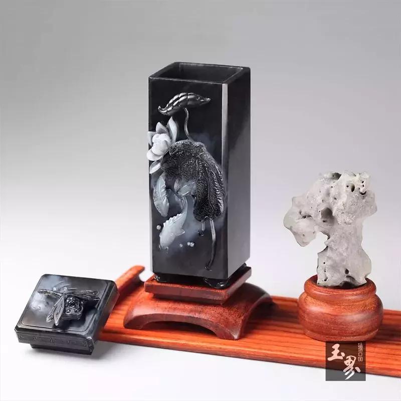 玉雕香筒,玉雕香囊