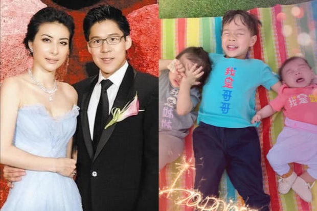 郭晶晶和霍启刚带儿子参加综艺,霍启刚郭晶晶出席体育活动