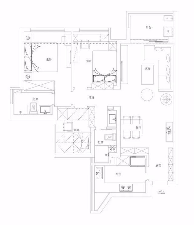 小户型客餐厅通铺地砖,客餐厅地面能通铺到卫生间吗