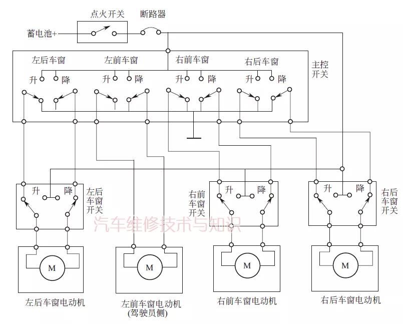 2019丰田卡罗拉电动车窗电路图,22年特斯拉modely左后车窗电路图