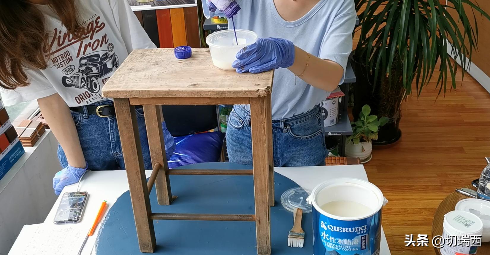 老式旧木门翻新刷漆视频,老式旧橱柜怎么翻新