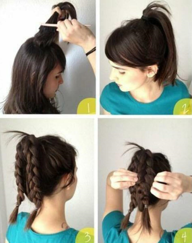 优雅公主盘发步骤图解,适合年轻人的盘发简单好看教程