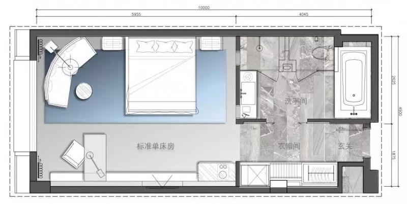 主题酒店30个房间怎么设计好,酒店标间和套房房间设计方案