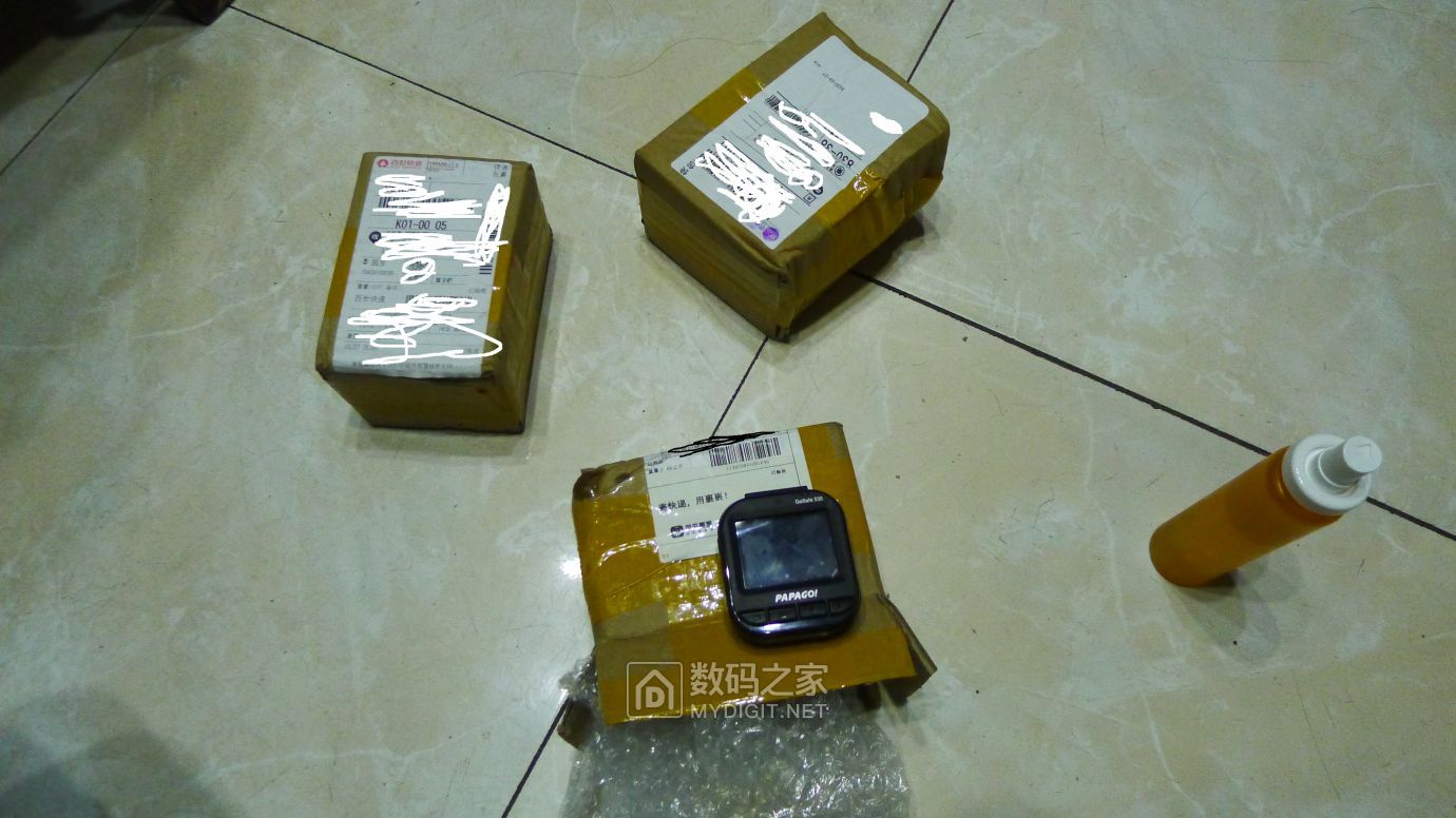 PAPAGO行车记录仪GoSafe535拆解,电源接反故障维修及思路分享