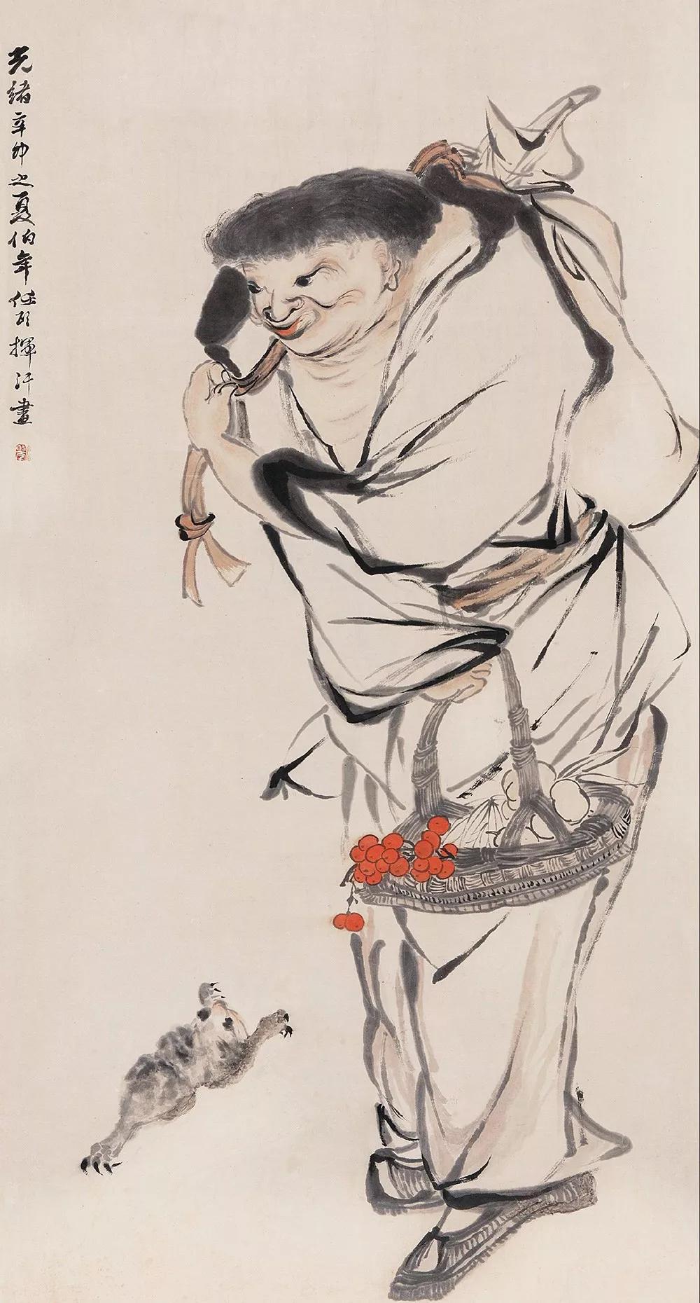 任伯年人物写意画 (任伯年写意人物作品鉴赏)