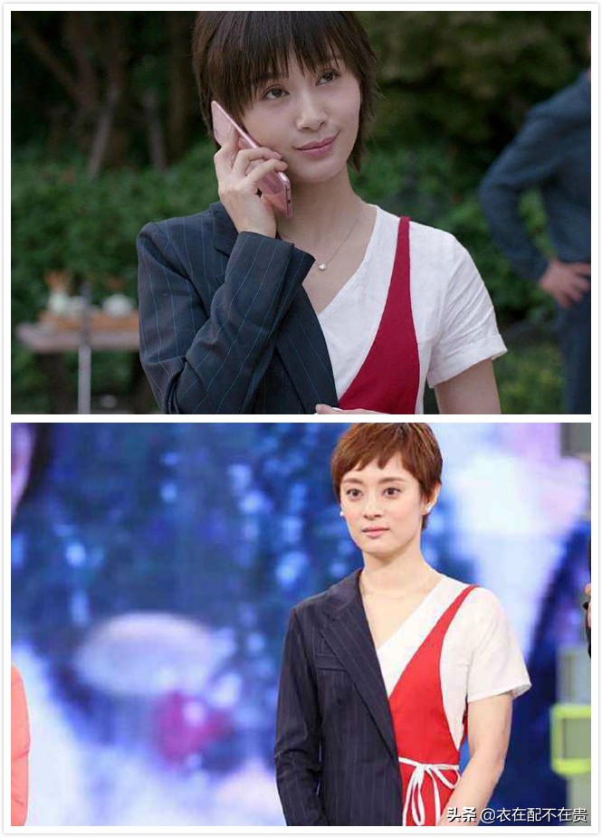 刘雯倪妮穿衣风格,今年很火的叠穿法