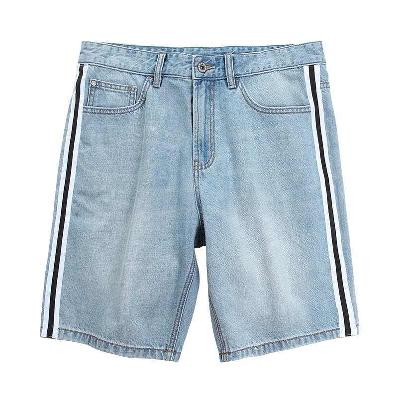 男生穿五分裤搭什么鞋,五分牛仔裤男款搭配