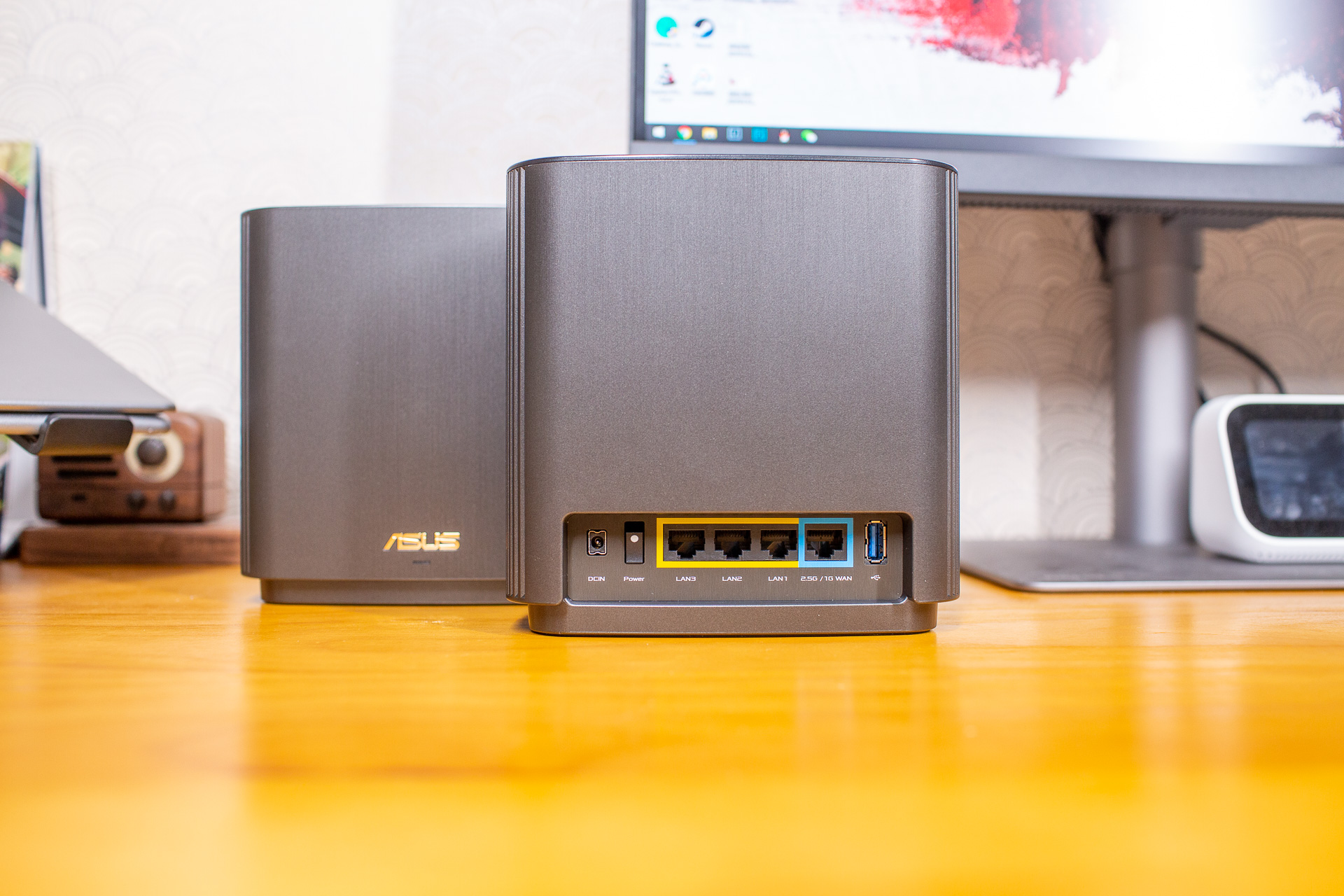 华硕灵耀路由器ax11000和6600,华硕灵耀ax6600有线mesh组网