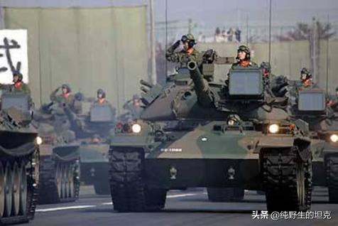 虎式坦克豹式坦克合集,日本74式主战坦克