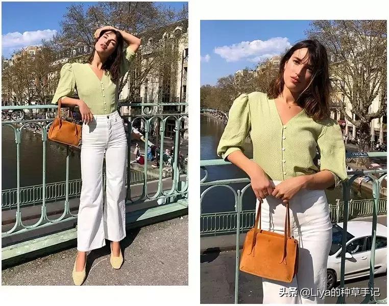 2019小白裤这样穿时髦优雅又简单,2019流行的小黑裤