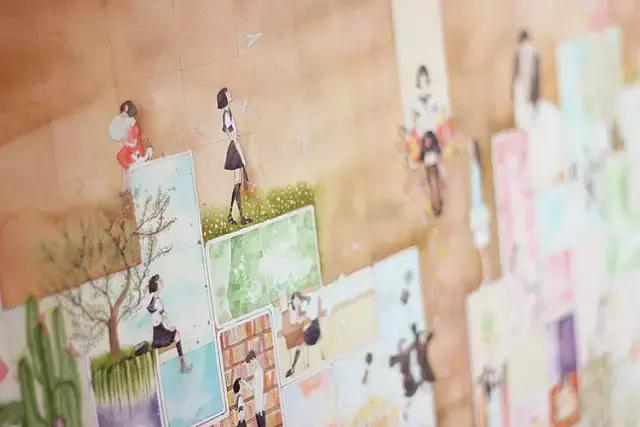 自己做ins插画卡片少女心 (少女心简单插画可爱小图案)