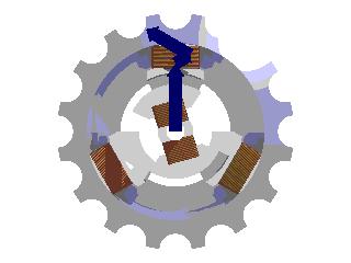 四幅图中能反映电机工作原理,四幅图中的电动机工作原理